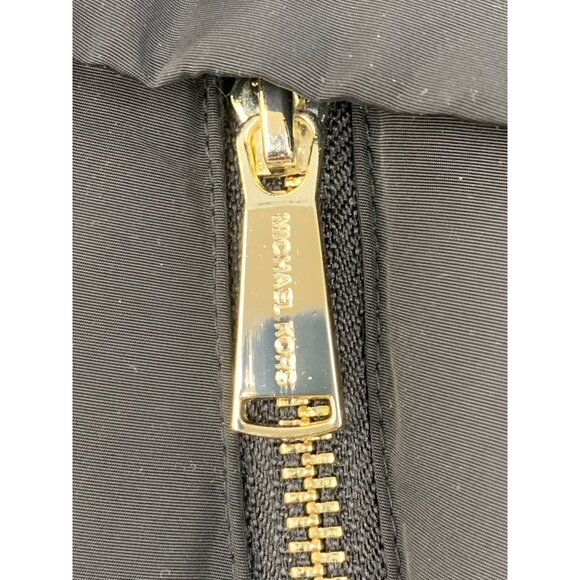 Michael Kors Womens Black Down Parka XXL Plus Fur Hood Zip Washable 8726 EUC - Picture 10 of 11